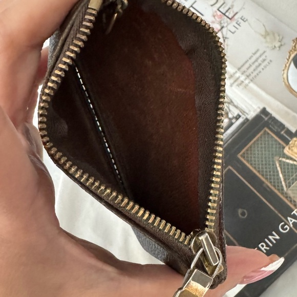 Louis Vuitton Dark Brown Monogram Coin Purse - Picture 5 of 8